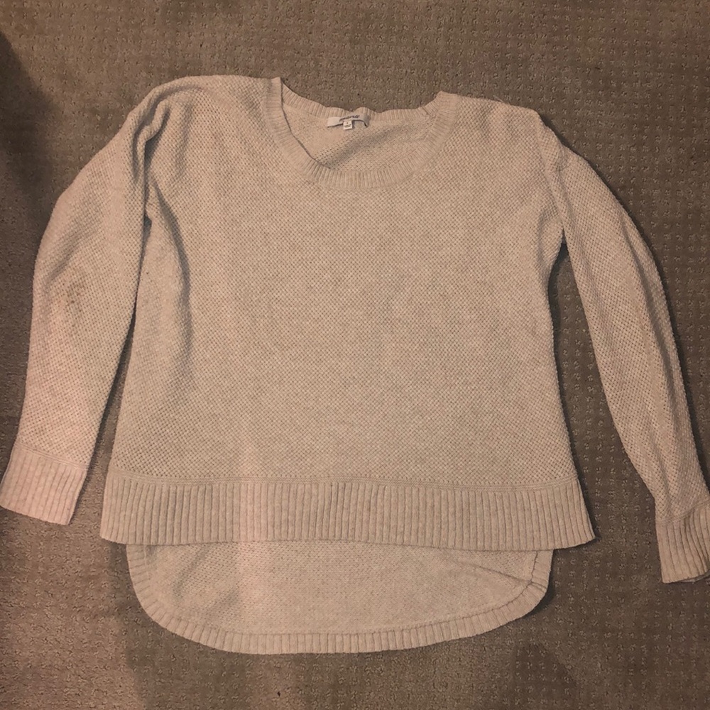 Madewell tan sweater size small